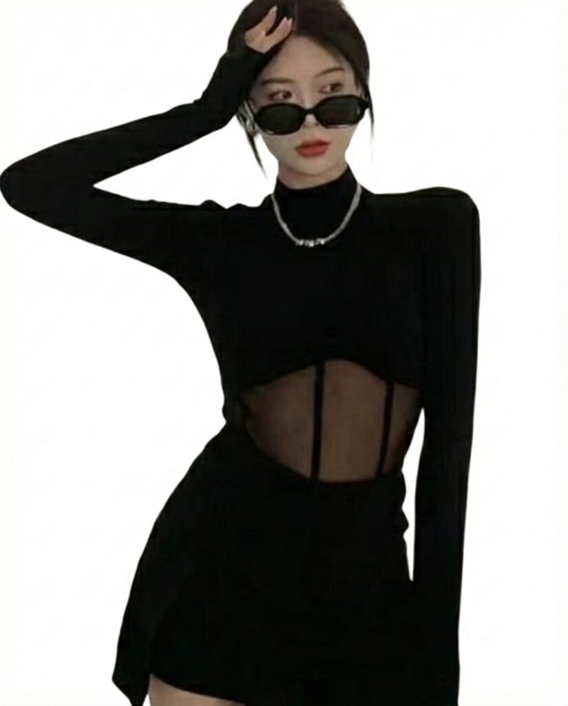 elegant strapless bubble hem mini dress for women